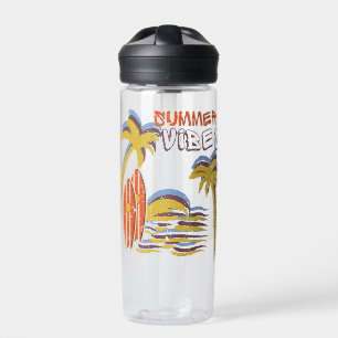 Sommer-Vibes Urlaub Vintage Trinkflasche