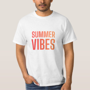 Sommer-Vibes – Urlaubs-T-Shirt T-Shirt