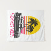 Sommer Vibes Wandteppich (Vorderseite (Horizontal))