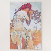 Sommer (vier Jahreszeiten), Alphonse Mucha Puzzle (Vertikal)