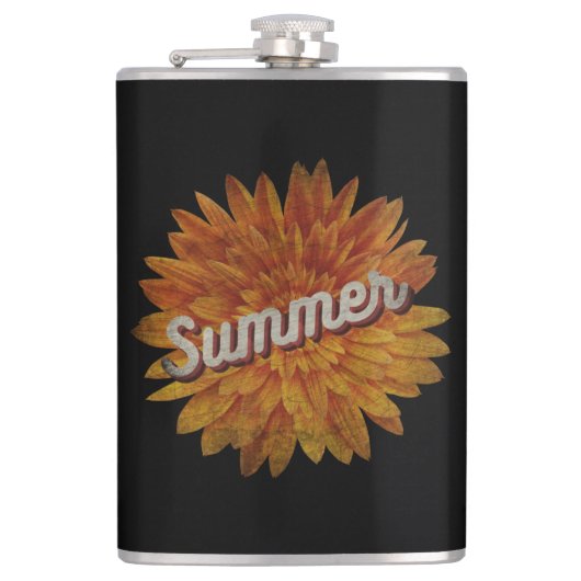 SOMMER VINTAG SUNFLOWER FLACHMANN (Vorderseite)