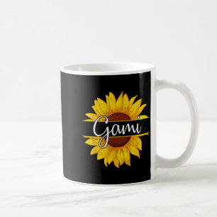 Sommer Vintage Gelbe Sonnenblume Grafik Sonnenblum Kaffeetasse