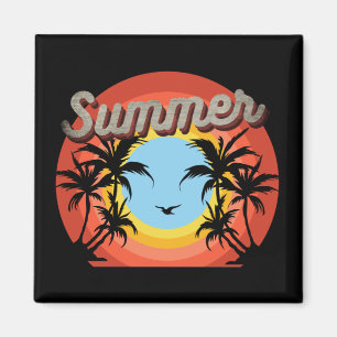 SOMMER VINTAGE NATUR MAGNET