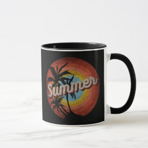 SOMMER VINTAGE URLAUB TASSE