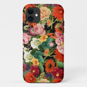 Sommer Vintager Garten glückliche Blume Muster Case-Mate iPhone Hülle