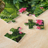 Sommer-Vogelbad-Garten Puzzle (Seite)