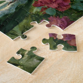 Sommer-Vogelbad-Garten Puzzle (Seite)