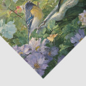Sommer-Vogelbad-Versammlung Seidenpapier (Detail)