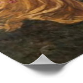 Sommer vom Winter berührt Poster (Ecke)