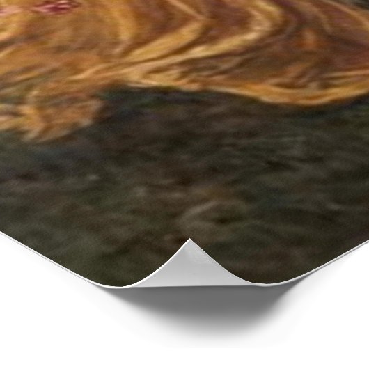 Sommer vom Winter berührt Poster (Ecke)