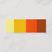 Sommer von 74 mini visitenkarte (Rückseite)