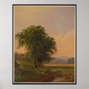 Sommer von Alfred Bricher Poster