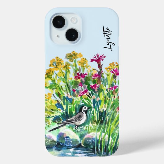 Sommer, Waggtail, wilde Blume Case-Mate iPhone Hülle (Rückseite)