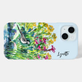 Sommer, Waggtail, wilde Blume Case-Mate iPhone Hülle (Rückseite (Horizontal))