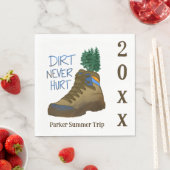 Sommer Wandern benutzerdefinierte Servietten (Beispiel)