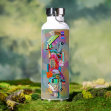 Sommer-Wasserflasche