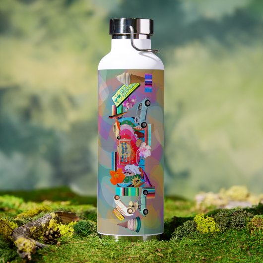 Sommer-Wasserflasche Trinkflasche (Außenbereich (gedreht))