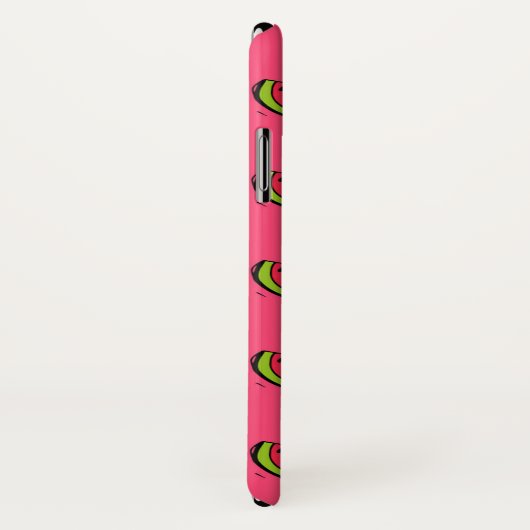 Sommer-Wassermelone auf rosa Muster Case-Mate iPhone Hülle (Hinten/Rechts)