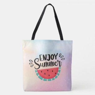 Sommer-Wassermelone genießen Tasche