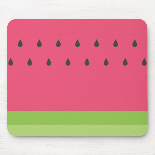 Sommer-Wassermelone Mousepad (Vorne)