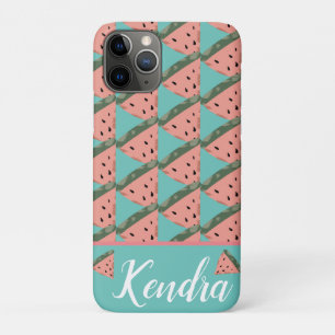 Sommer-Wassermelonen-Illustrationsmuster-Monogramm Case-Mate iPhone Hülle