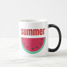 Sommer Wassermelonen Magie Tasse | Farbwechsel-Tas