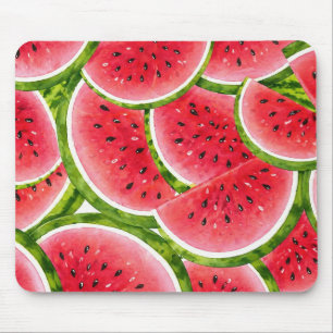 Sommer Wassermelonen Muster Mauspad