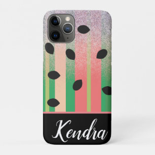 Sommer-Wassermelonen-Samen-Streifen-Illustration G Case-Mate iPhone Hülle