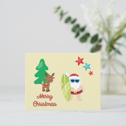 Sommer Weihnachten (Stehend Vorderseite)