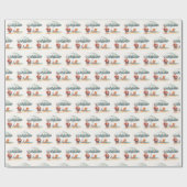 Sommer Weihnachten im Juli Sommer Party Geschenkpapier (Flach)