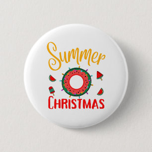 Sommer Weihnachten Juli Button