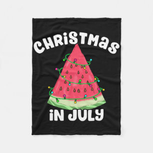 Sommer Weihnachten Juli In Weihnachten In Juli Chr Fleecedecke