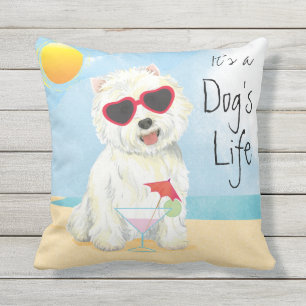 Sommer Westie Kissen