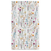 Sommer-Wildblume-Muster Kleine Geschenktüte (Rückseite)