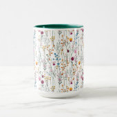 Sommer-Wildblume-Muster Tasse (Zentrum)