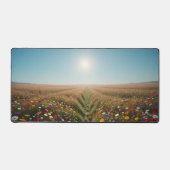 Sommer-Wildblume Wiese aus Overhead Schreibtischunterlage (Vorderseite)