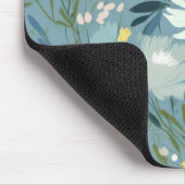 Sommer-Wildblume Wiesen-Design Mousepad (Ecke)