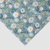 Sommer-Wildblume Wiesen-Design Seidenpapier (Ausschnitt)