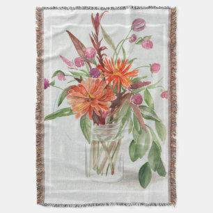 Sommer-Wildblumen Decke