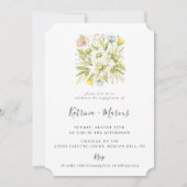 SOMMER-Wildblumen Einladung (Vorderseite)