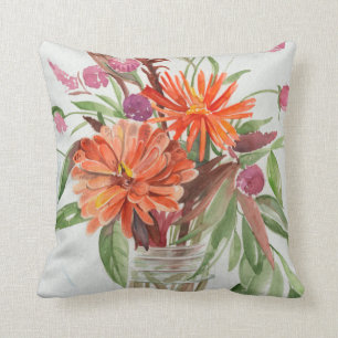 Sommer-Wildblumen Kissen