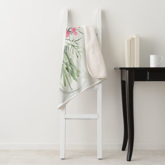 Sommer-Wildblumen - Rosa u. Rottöne Sherpadecke (Beispiel)