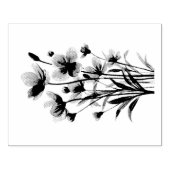 Sommer-Wildblumen-Stempel Gummistempel (Prägung)