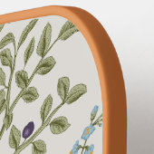 Sommer Wildblumen und Kräuter Pickleball Schläger (Linke Seite)