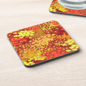 Sommer-Wildblumen-Untersetzer Getränkeuntersetzer (Linke Seite)