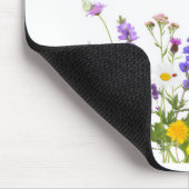 Sommer-Wildblumenfeld-Natur-Mauspad Mousepad (Ecke)