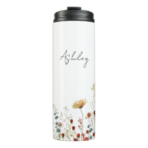 Sommer-Wildblumenfeld Thermosbecher