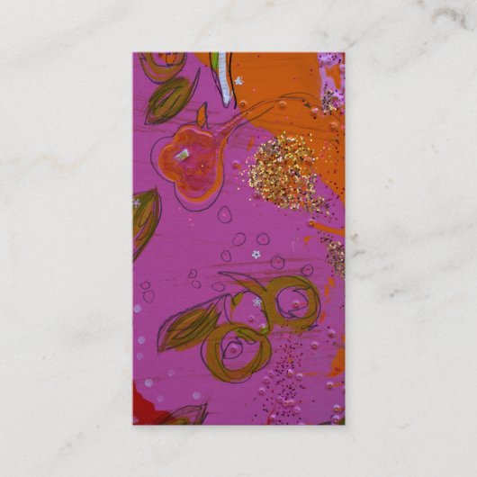 "Sommer-Wind " Visitenkarte (Vorderseite)