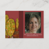 "Sommer-wirkliches Anwesen-" Geschäfts-Karte Visitenkarte (Rückseite)