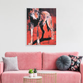 Sommer Wolf 2001 Leinwanddruck (Insitu (Wohnzimmer))